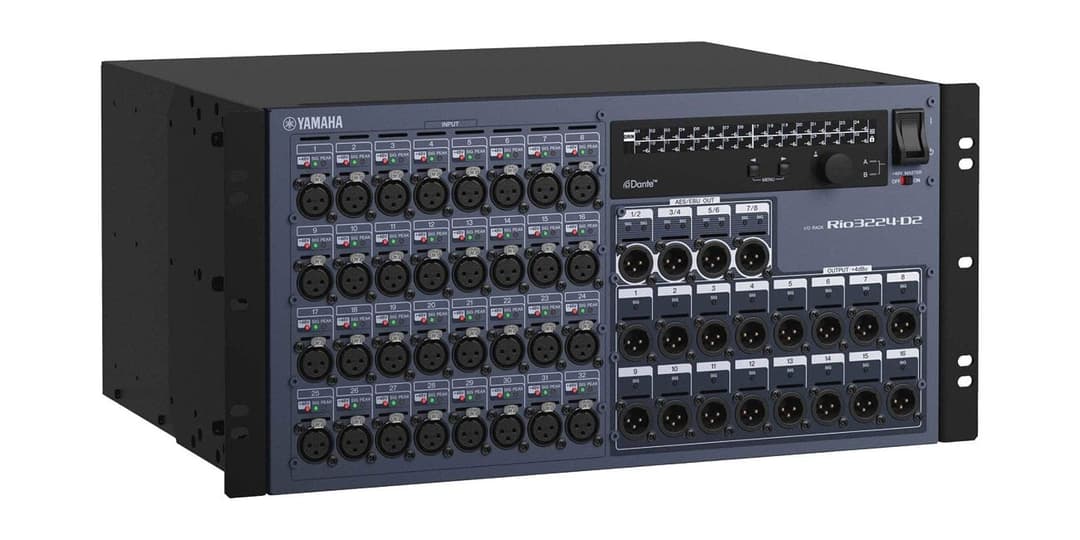 Yamaha Rio3224-D2 Stagebox for CL/QL/TF Console